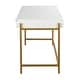 preview thumbnail 11 of 10, Tanisha Writing Desk with Drawers for The Office