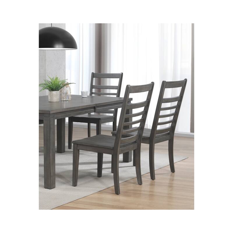 Large Wood Dining Chair - Modern Farmhouse Style - Comfortable Seating for Kitchen or Dining Room