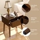 preview thumbnail 7 of 40, COSIEST Modern Brown Nightstand with Drawers