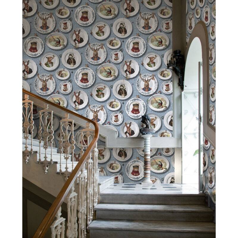 Tales of the Manor Non-Pasted Wallpaper - Covers 56 Square Feet