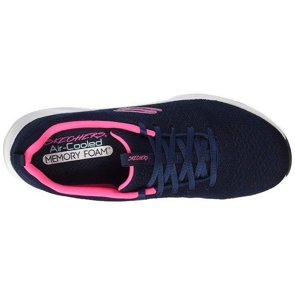 skechers navy pink