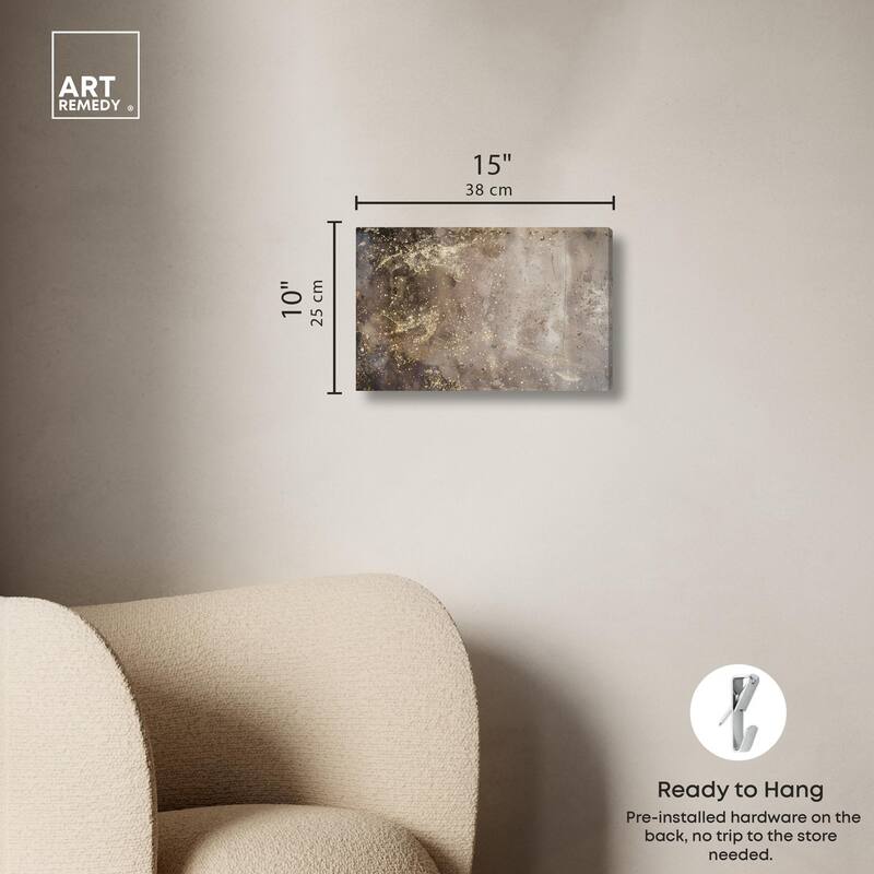 Galactic Traces Canvas by Art Remedy, Gallery Wrapped