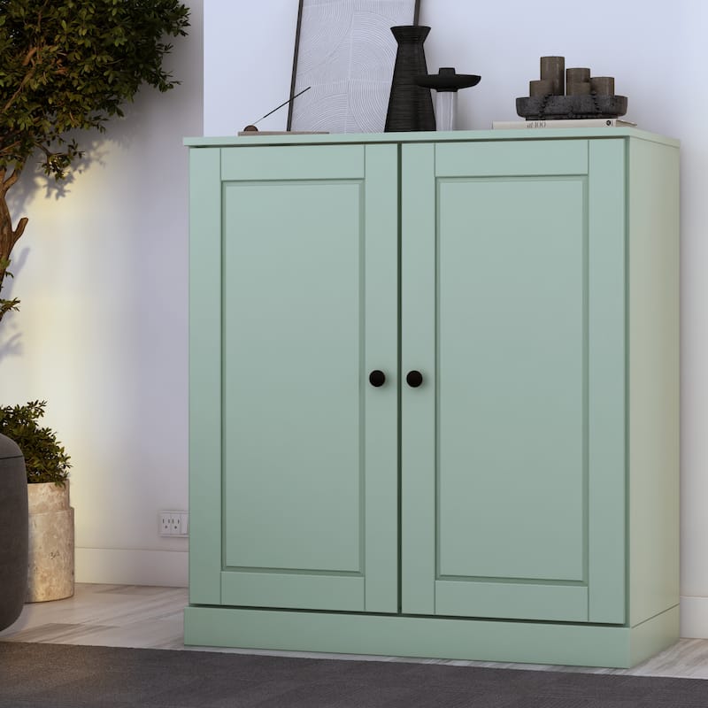 Palace Imports 100% Solid Wood 3-Shelf Bookcase, Adjustable Shelves, 32" Wide, 35.75" Tall