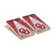 preview thumbnail 1 of 3, Oklahoma Sooners 2x4 Pro Cornhole Boards - V3 Include Carrying Case