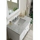 preview thumbnail 30 of 32, James Martin Vanities Palisades 36" Single Vanity, Bright White