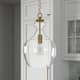 Option Brass with Clear Glass