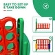 preview thumbnail 8 of 28, 2.5Ft 4-to-Score Giant Game Set - 33" x 13" x 30" (L x W x H)