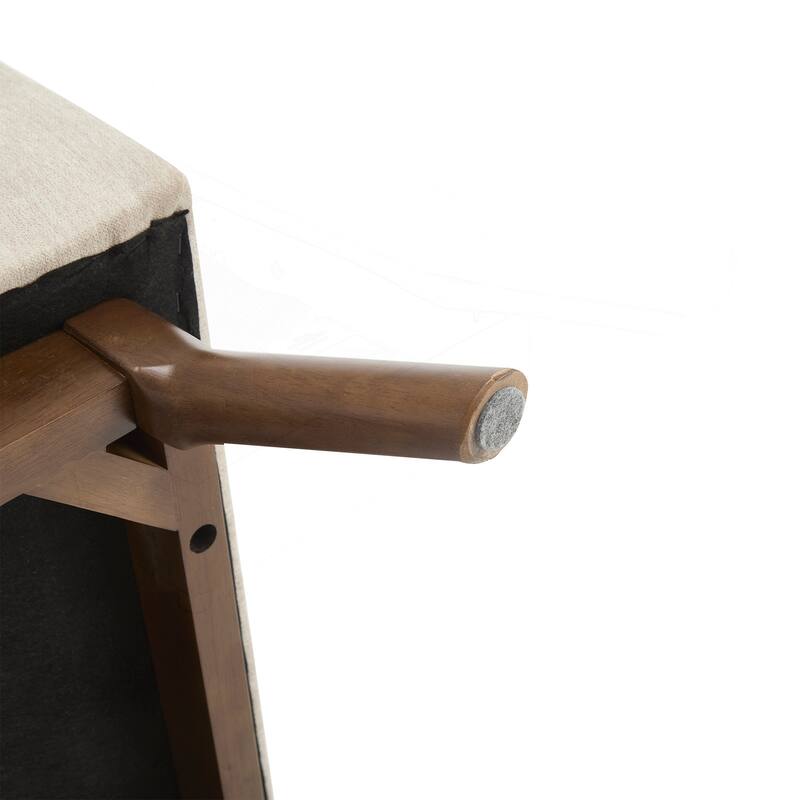Versatile Mid-century Modern Storage Ottoman for Various Rooms and Purposes
