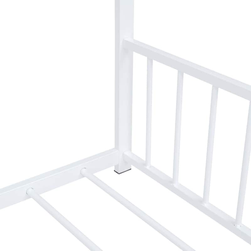 Metal House Bed for Bedroom
