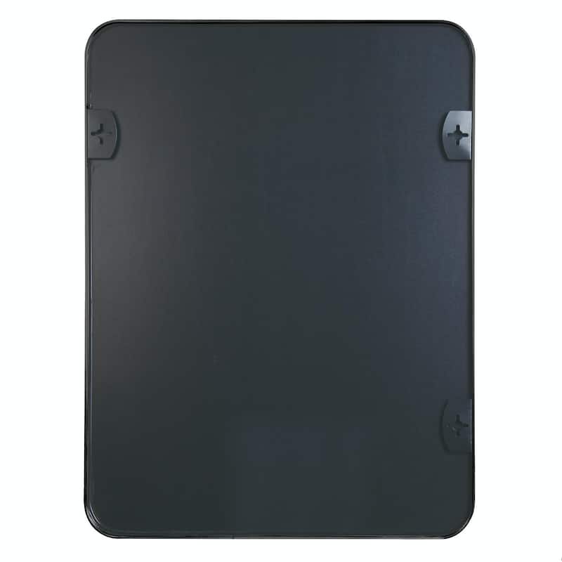 Bathroom Mirror for Over Sink Wall Mirror Metal Frame Rounded Rectangular Vanity Mirrors for Bedroom Living Room Entryway Decor