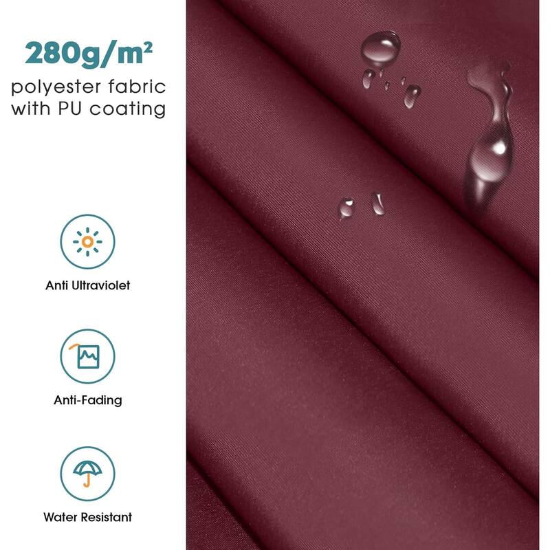 Patio Awning 13x8 Feet Fabric Replacement Sunshade Canopy