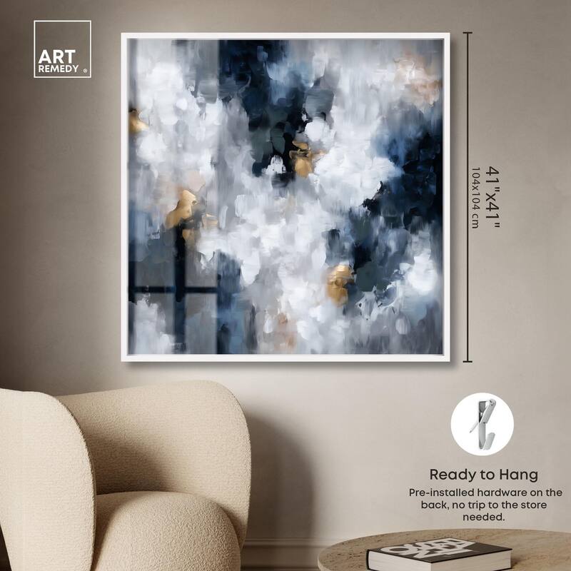 Midnight and Ivory I Shadowbox by Art Remedy