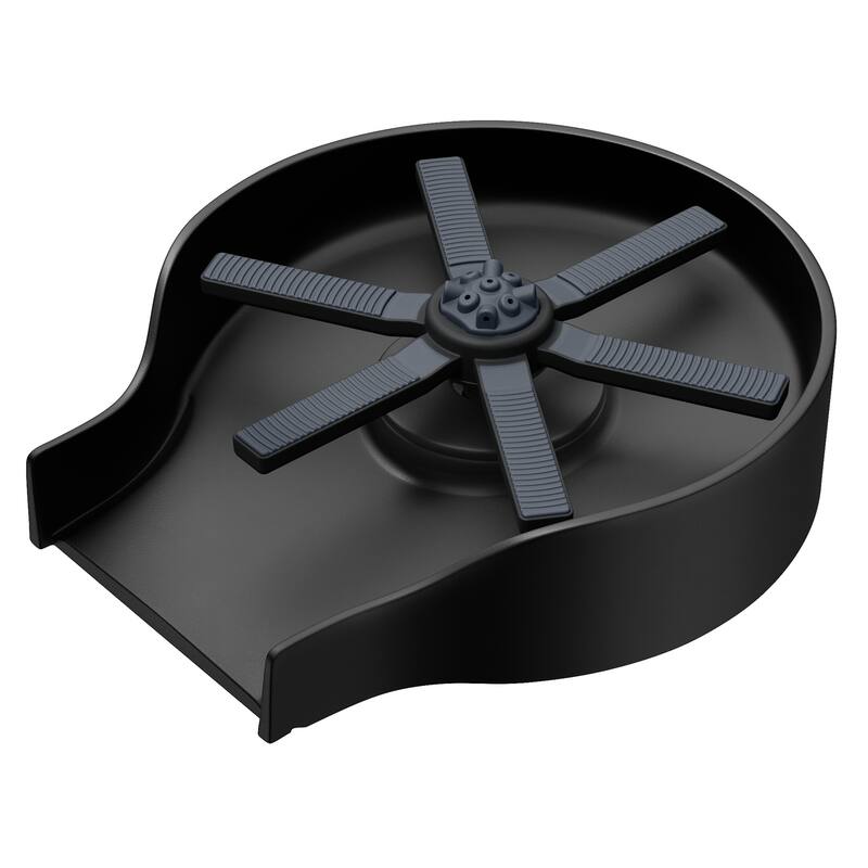 KRAUS CleanMate Glass Rinser for Kitchen Sink - MB - Matte Black