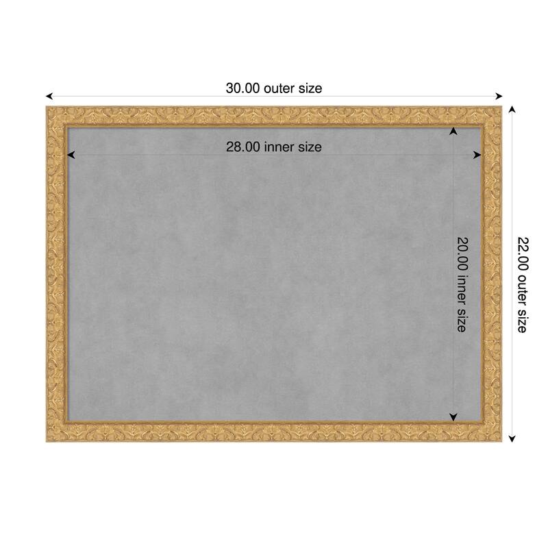 Amanti Art Lila Gold Framed - 30 x 22 in - Lila Gold