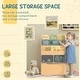preview thumbnail 22 of 23, Multi-Shelf Kids Bookcase with Storage Drawer