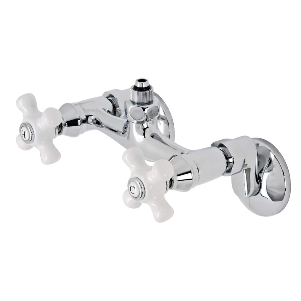 Kingston Brass CC213.PX Vintage Wall Mounted Tub Filler