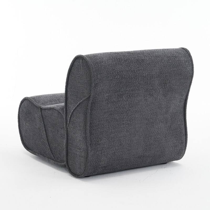 Modern Design Comfortable Single Sofa Chair with Waist Pack Padding