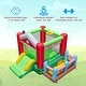 preview thumbnail 5 of 8, Costway 4-in-1 Farm Themed Inflatable Bounce House with Slide Ball Pit - Multi-color - See Details