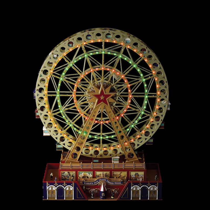 15" Animated World's Fair Grand Ferris Wheel