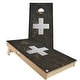 preview thumbnail 8 of 7, Switzerland Flag Rustic Outdoor Cornhole Board Set Backyard 2x4 - Include Carrying Case