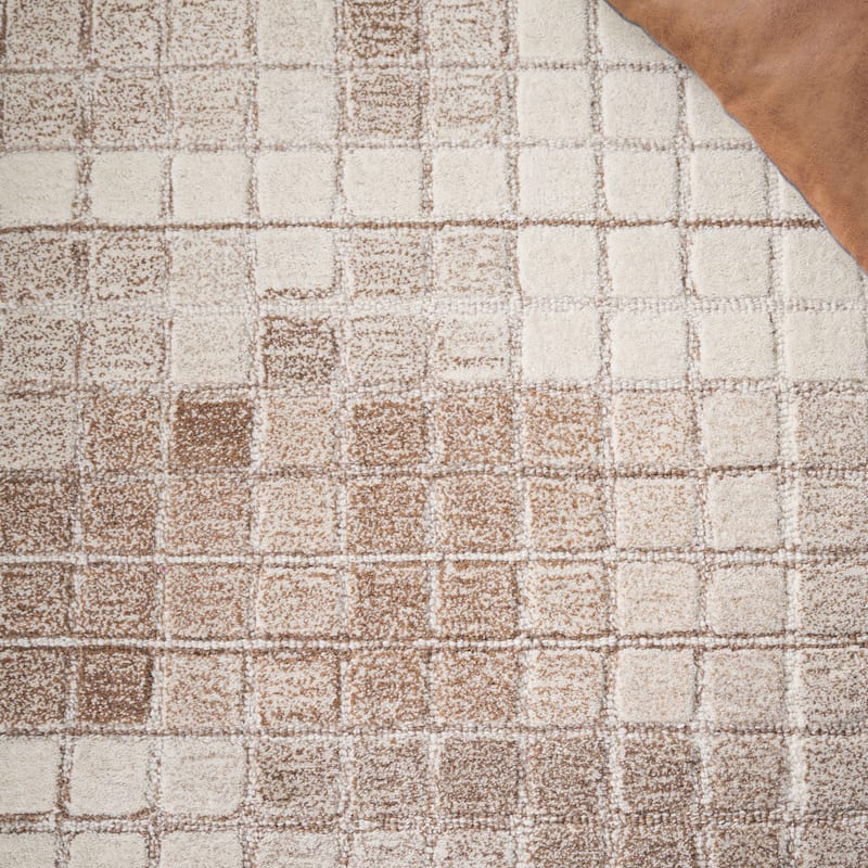 SAFAVIEH Handmade Ebony Rolande Wool Rug