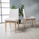 preview thumbnail 1 of 17, Dimitri Mid-Century Fabric Dining Chair (Set of 2) by Christopher Knight Home
