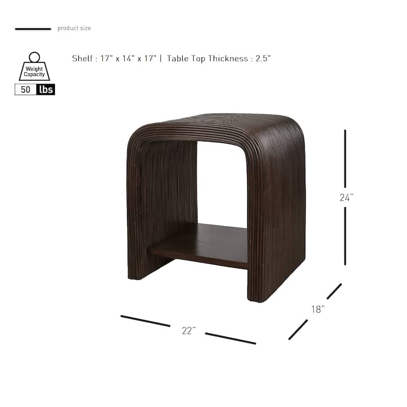 NPD Furniture Kyran Rattan Coffee Table or Side/ End Table