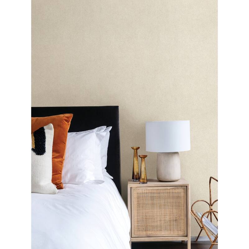 Advantage Etsu Beige Distressed Wallpaper - 20.9in x 396in x 0.025in - 20.9in x 396in x 0.025in