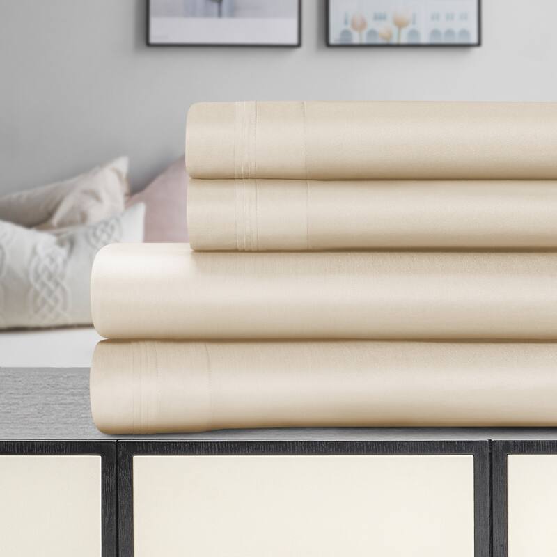 Superior Egyptian Cotton 1500 Thread Count Bed Sheet Set