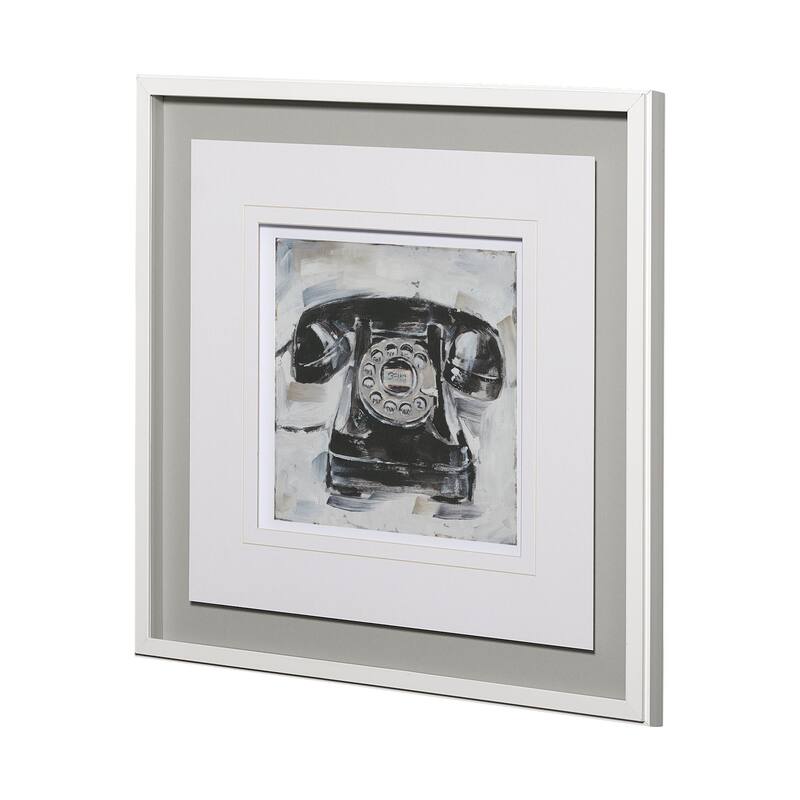 Retro Phone I Framed Art Print