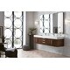 preview thumbnail 5 of 13, James Martin Vanities Mercer Island 72" Double Vanity, Coffee Oak with Brushed Nickel Hardware