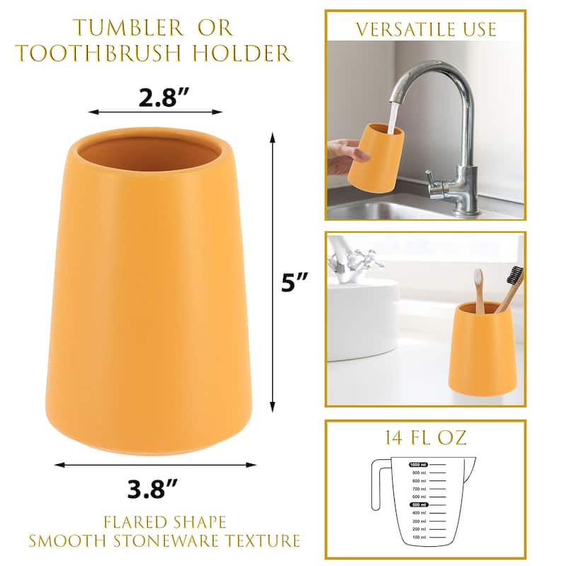 SMOOTH Collection of Bathroom Accessories up to 4 Pieces.