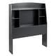 preview thumbnail 9 of 8, Bella Twin Headboard, Black