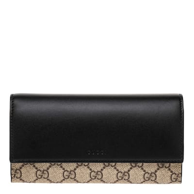 Gucci GG Supreme Continental Wallet
