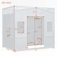 preview thumbnail 7 of 35, House Loft Bed With Ladder and Wardrobe