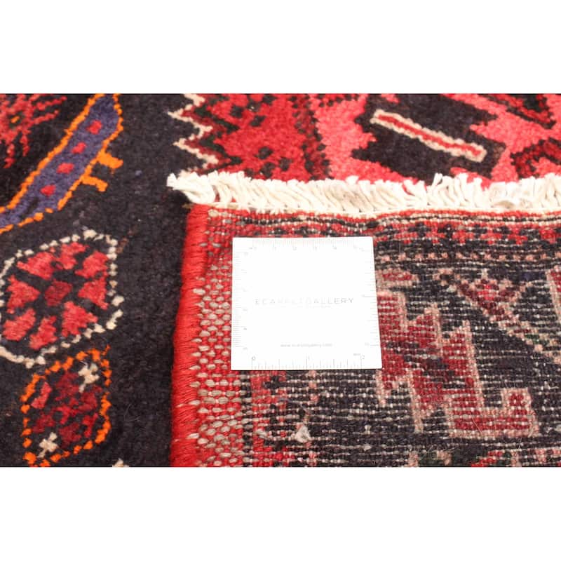 ECARPETGALLERY Hand-knotted Konya Anatolian Black Wool Rug - 4'6 x 7'2