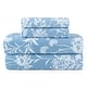 preview thumbnail 18 of 41, Pointehaven Printed Cotton 180 GSM Deep Pocket Oversized Brushed Flannel Sheet Set