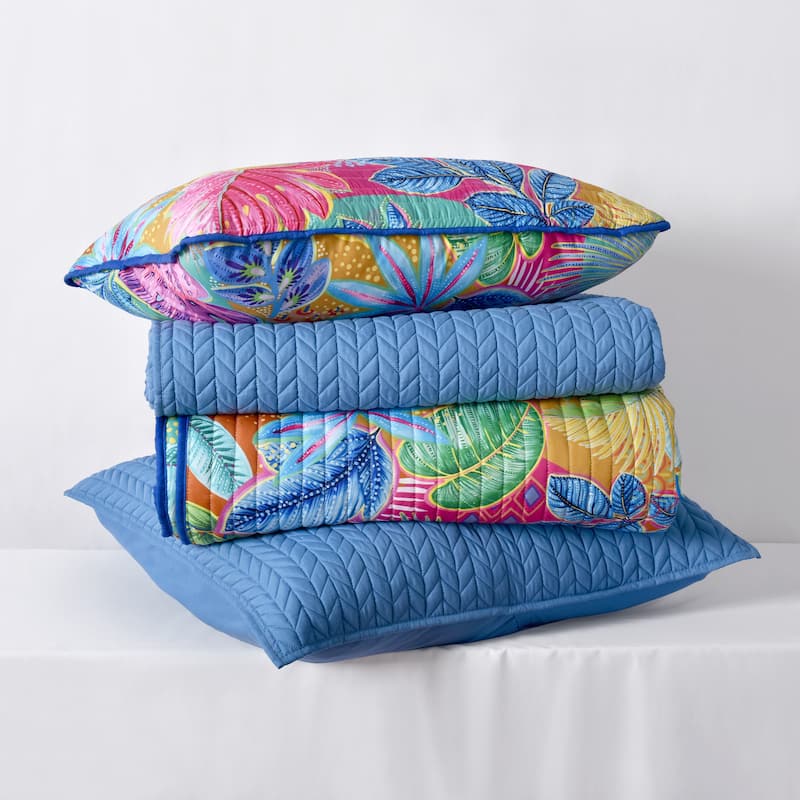 Cayman Quilt - Twin - Twin XL - Blue