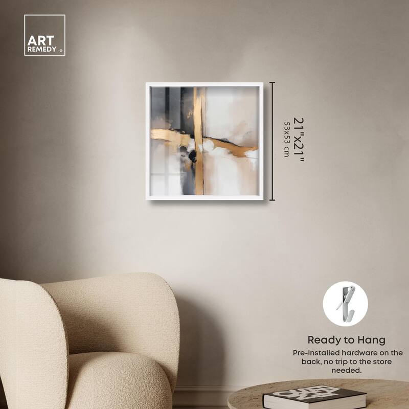 Golden Hour I Shadowbox by Art Remedy