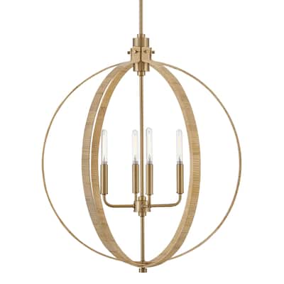 Lark 83554-BAM Fallon 4 Light 24" Wide Pendant