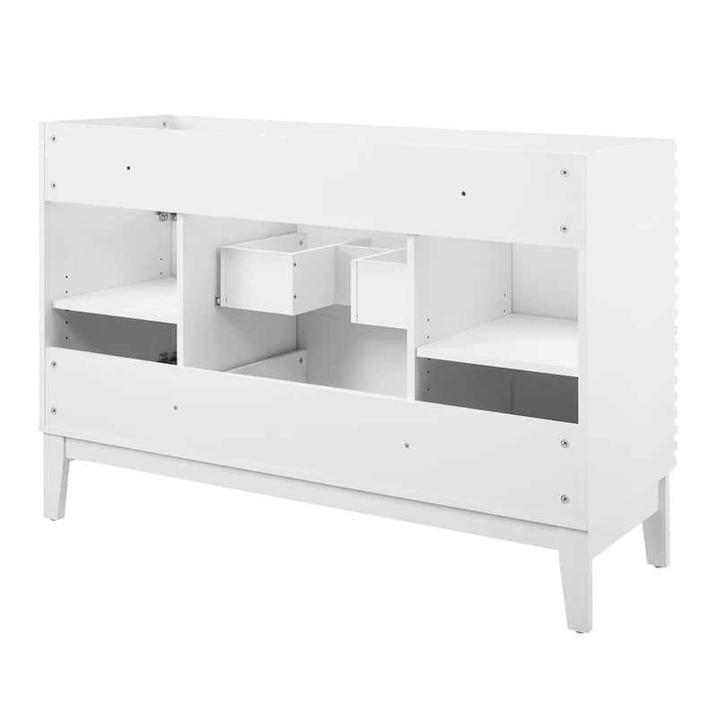 Render 48" Single Sink Compatible (Not Included) Bathroom Vanity Cabinet