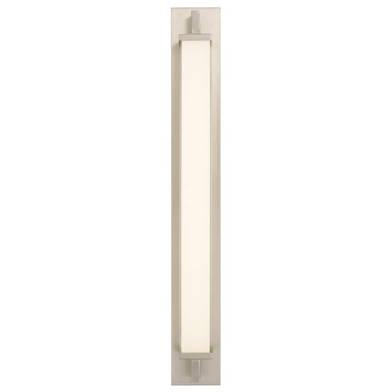 Zenith 34" Brushed Nickel LED Bathroom Vanity Light