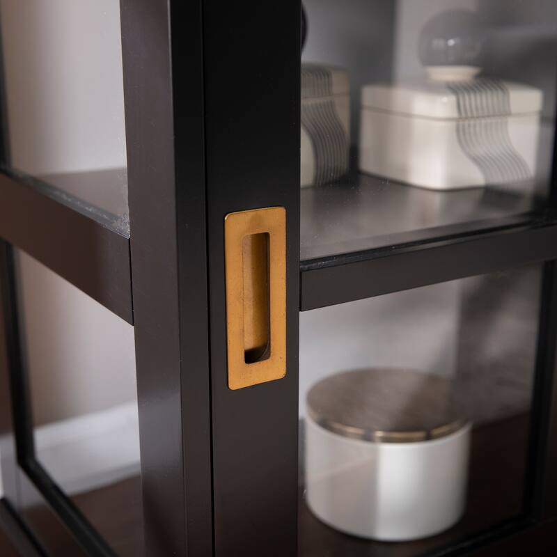 SEI Furniture Byhall Buffet Sideboard Accent Cabinet