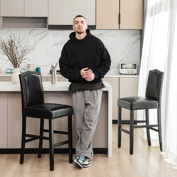 Glitzhome Set of 4 45