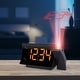 preview thumbnail 8 of 6, La Crosse Technology Curved LED Projection Alarm with Radio
