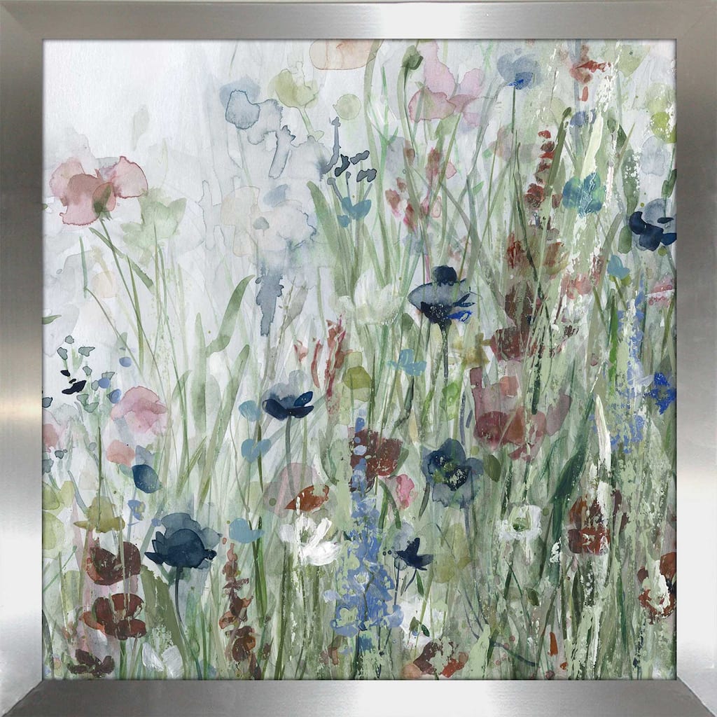 "Wildflower Fields I (Square)" by Carol Robinson Print on Acrylic