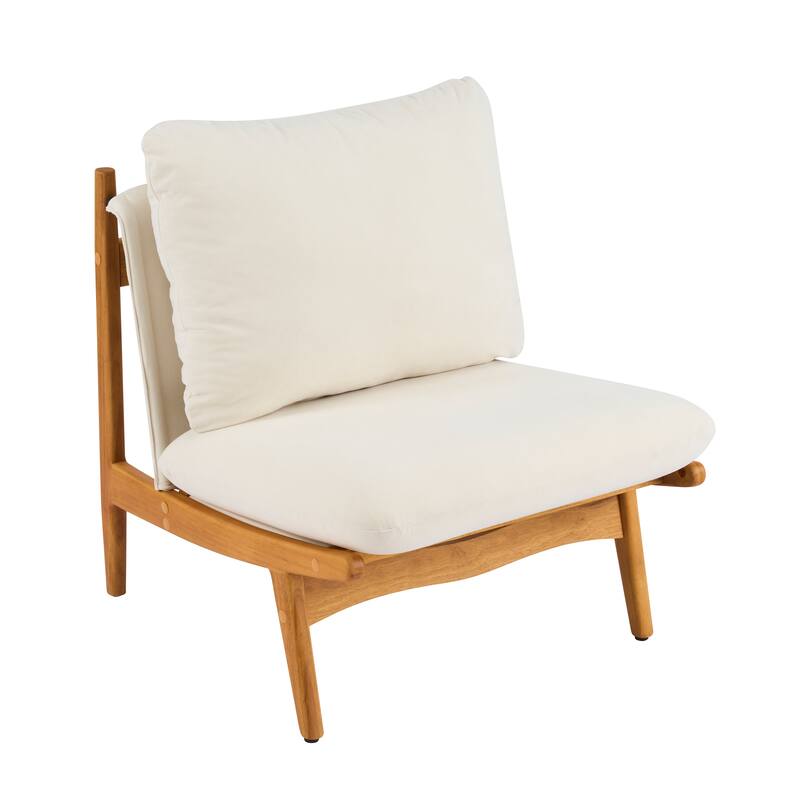 Scott Living Vista Accent Chair Wooden Frame, Set of 2