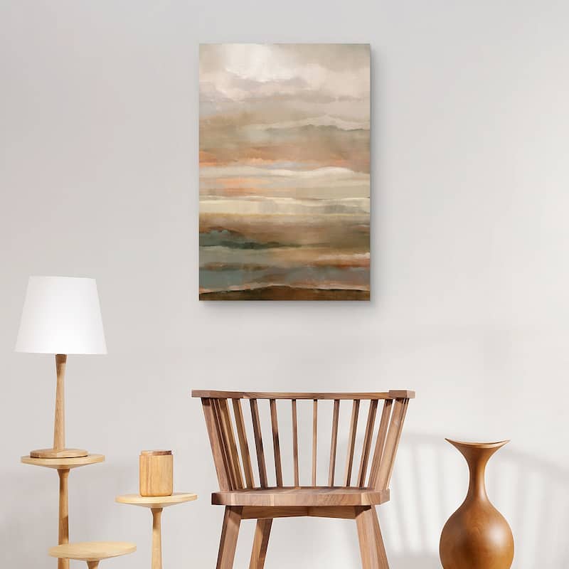 Washed Sunset II by Studio Arts Canvas Art Print