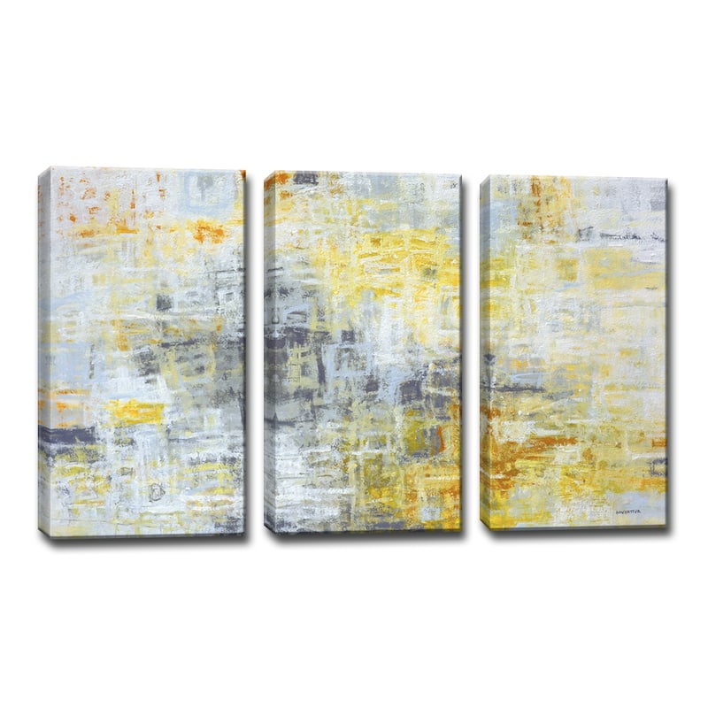 'Joy Within' 3 Pc Wrapped Canvas Wall Art Set by Norman Wyatt Jr.