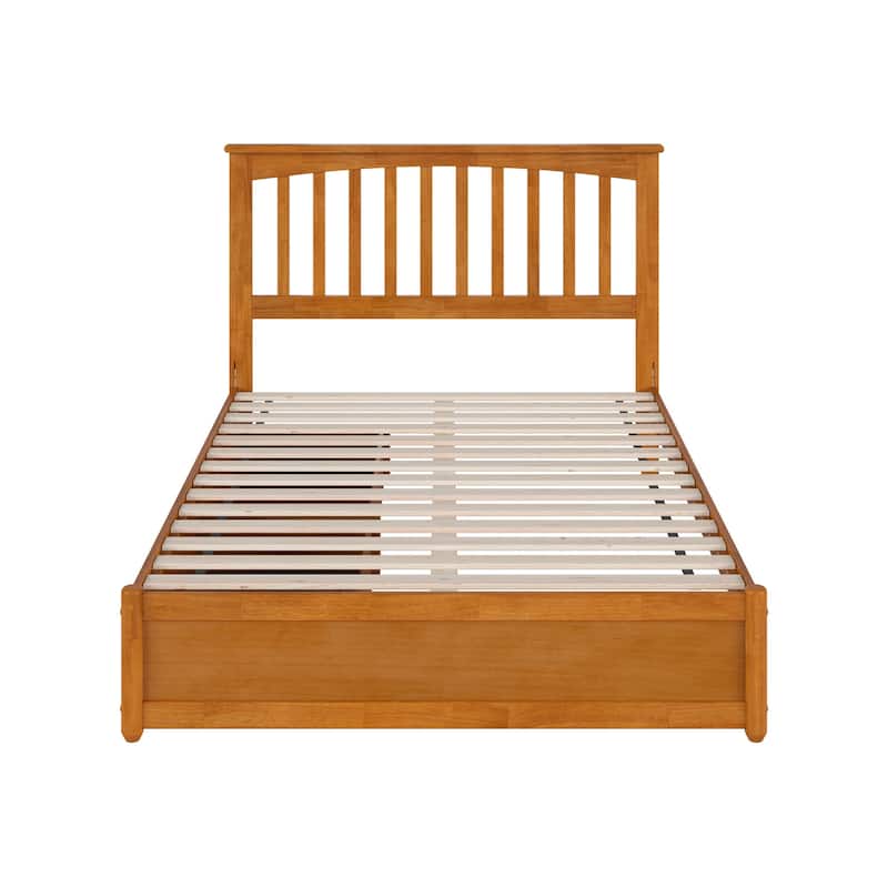Everett Platform Bed with Panel Footboard and Storage Drawers
